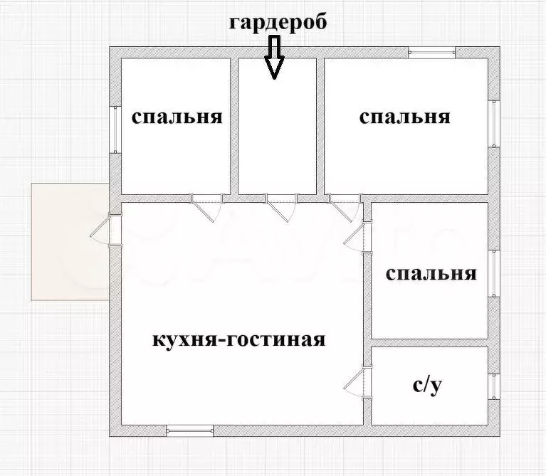 Дом 90 м на участке 7,5 сот. - Фото 1