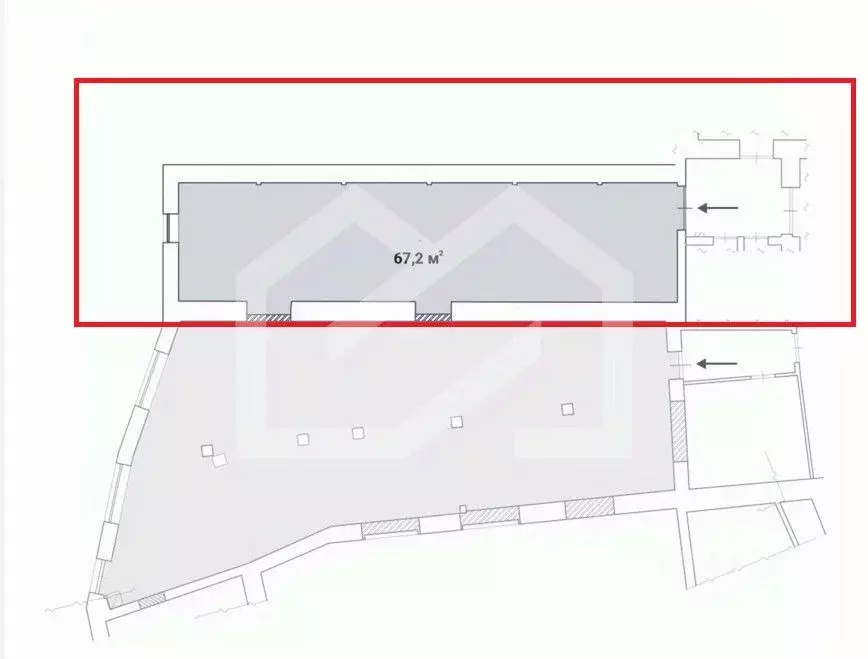 Производственное помещение в Москва Звенигородское ш., 18/20к3 (67 м) - Фото 2