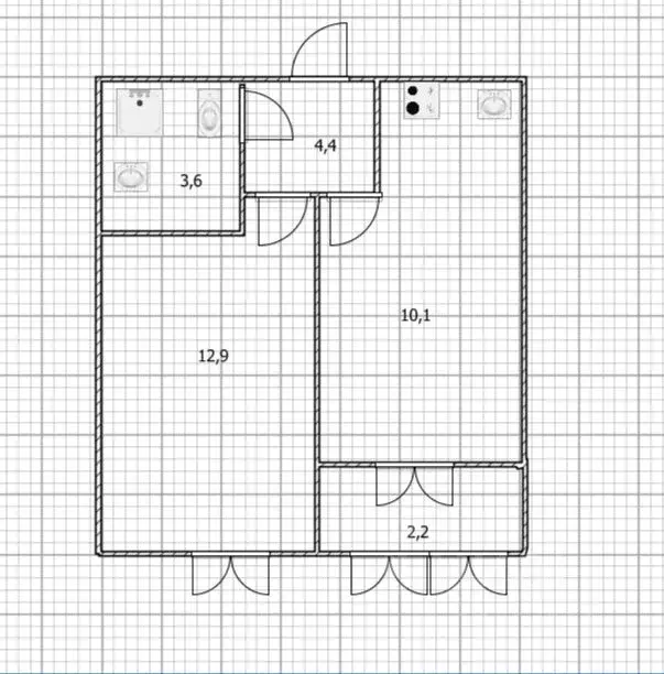 2-к кв. Башкортостан, Уфа Дема жилрайон, Экогород Яркий мкр, наб. ... - Фото 2