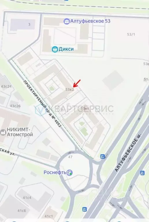 Помещение свободного назначения в Москва Алтуфьевское ш., 53к2 (64 м) - Фото 2