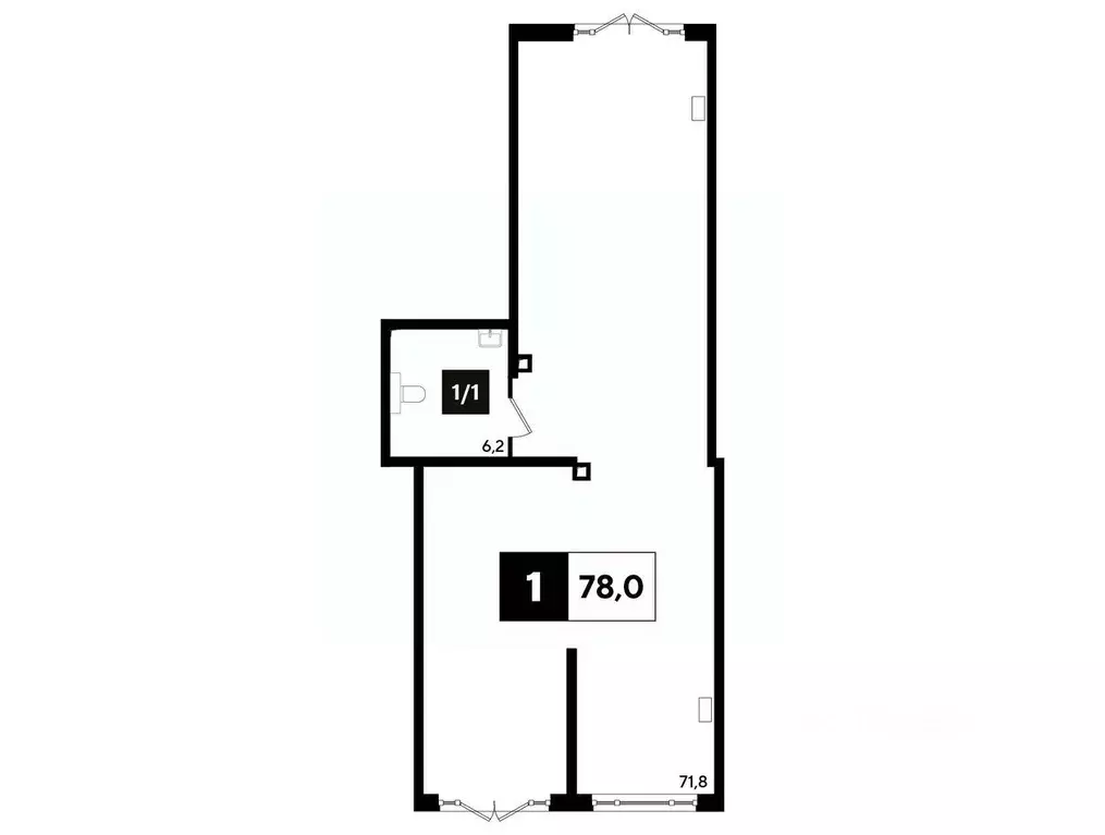 Помещение свободного назначения в Краснодарский край, Краснодар ... - Фото 1