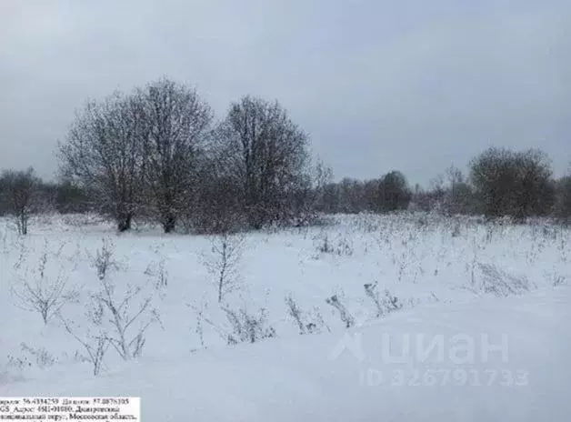 Участок в Московская область, Дмитровский муниципальный округ, д. ... - Фото 0