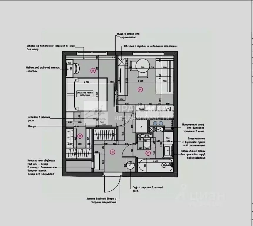 1-к кв. Москва Березовая аллея, 19к6 (30.1 м) - Фото 2