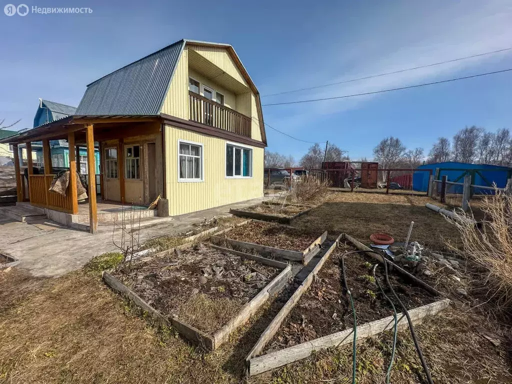 Дом в Елизовский район, СОТ Домостроитель-2, Кедровая улица (40 м) - Фото 0