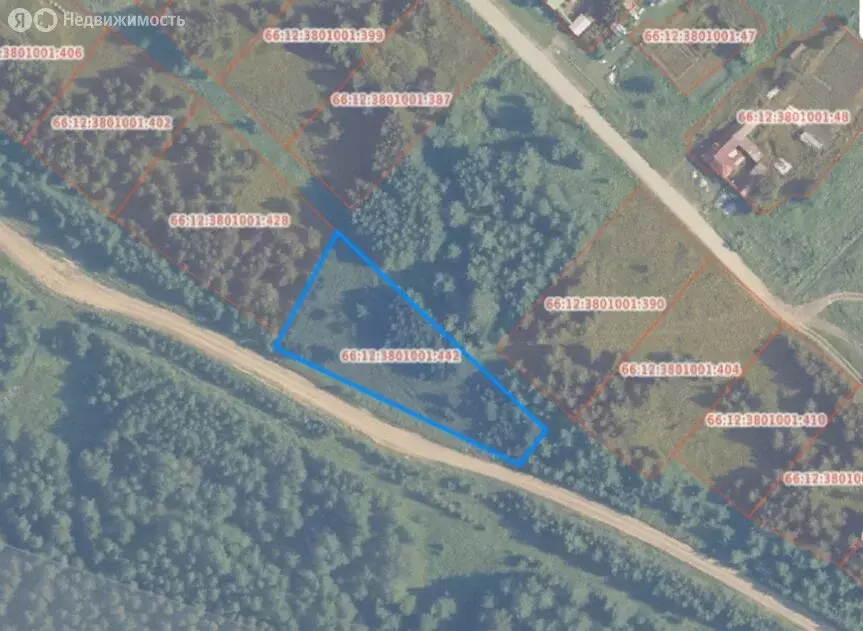 Участок в Свердловская область, Каменский муниципальный округ, деревня ... - Фото 2