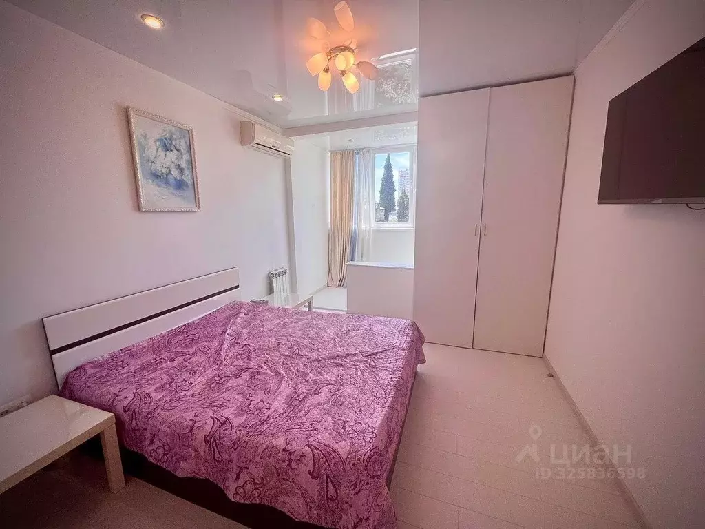 Студия Краснодарский край, Сочи Виноградная ул., 22/1А (27.6 м) - Фото 1