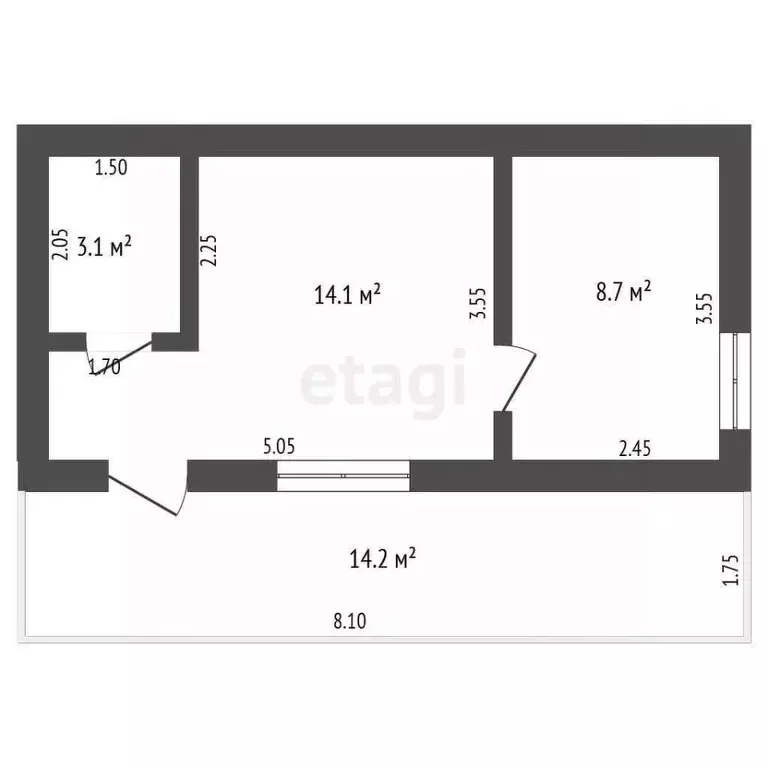 Дом в Тюменская область, Тюмень Садовое товарищество Липовый остров, ... - Фото 1