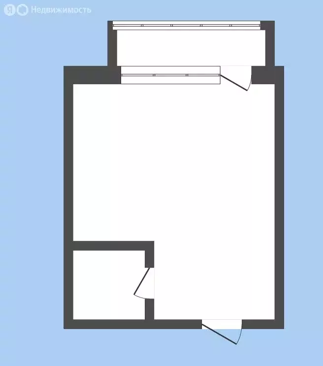 Квартира-студия: Иркутск, переулок Археолога Михаила Герасимова, 6 ... - Фото 1