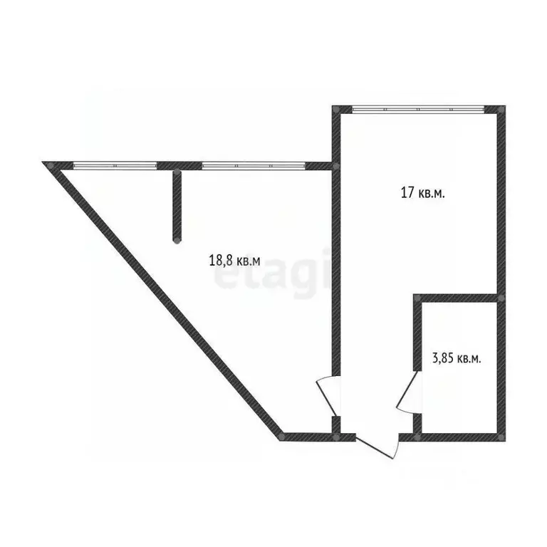 1-к кв. Краснодарский край, Новороссийск Кутузовская ул., 117 (39.5 м) - Фото 1