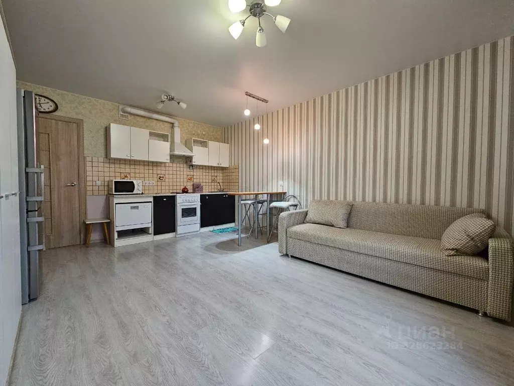 Студия Московская область, Домодедово Южный мкр, ул. Курыжова, 30 ... - Фото 0