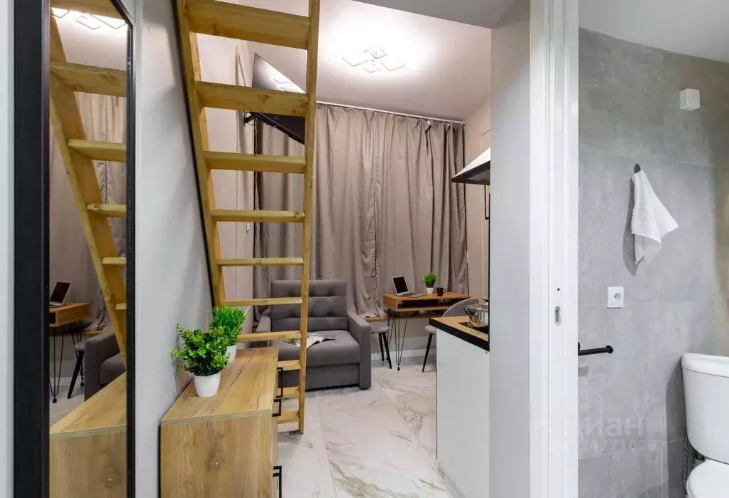 1-к кв. Санкт-Петербург ул. Блохина, 12 (17.0 м) - Фото 1