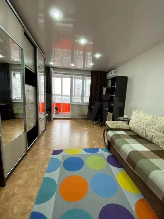 1-к. квартира, 30 м, 17/19 эт. - Фото 1