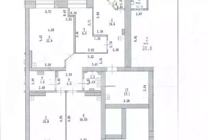 Офис (111 м) - Фото 2