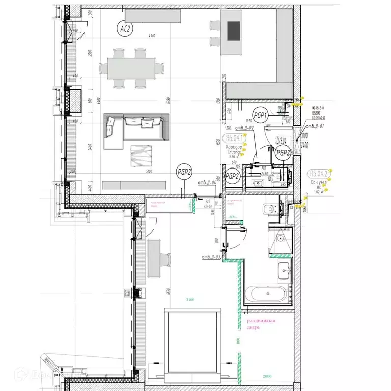 Продаётся 2-к квартира, 82.4 м - Фото 1
