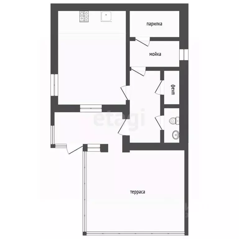 Дом в Тюменская область, Тюмень  (63 м) - Фото 2