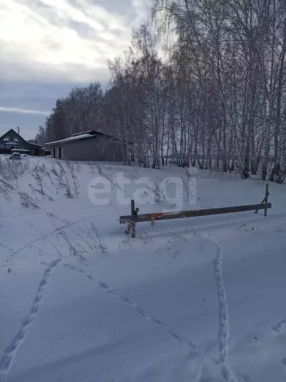 Участок в село Усть-Заостровка, коттеджный посёлок Удачный (13 м) - Фото 1