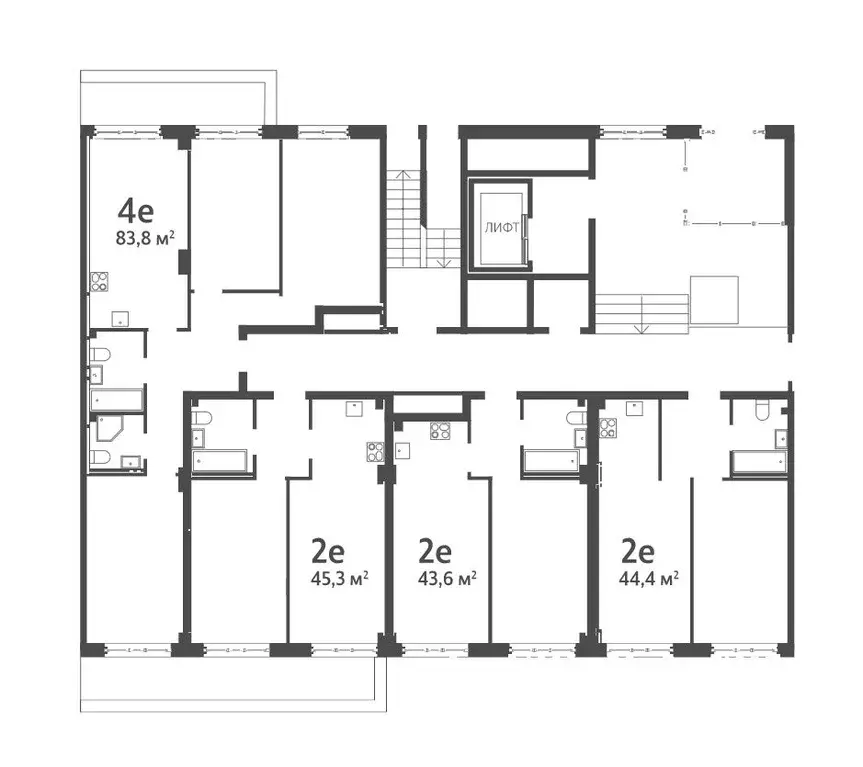 3-к кв. Санкт-Петербург Ремесленная ул., 15 (83.5 м) - Фото 1