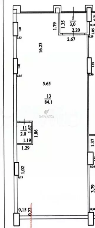 Помещение свободного назначения в Башкортостан, Уфа ул. Ленина, 75 (89 ... - Фото 1