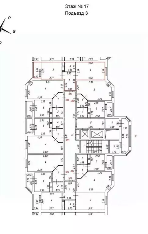 Квартира, 1 комната, 38.1 м - Фото 1