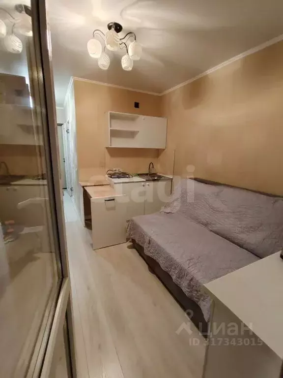 Студия Тюменская область, Тюмень ул. Новоселов, 115 (17.0 м) - Фото 1