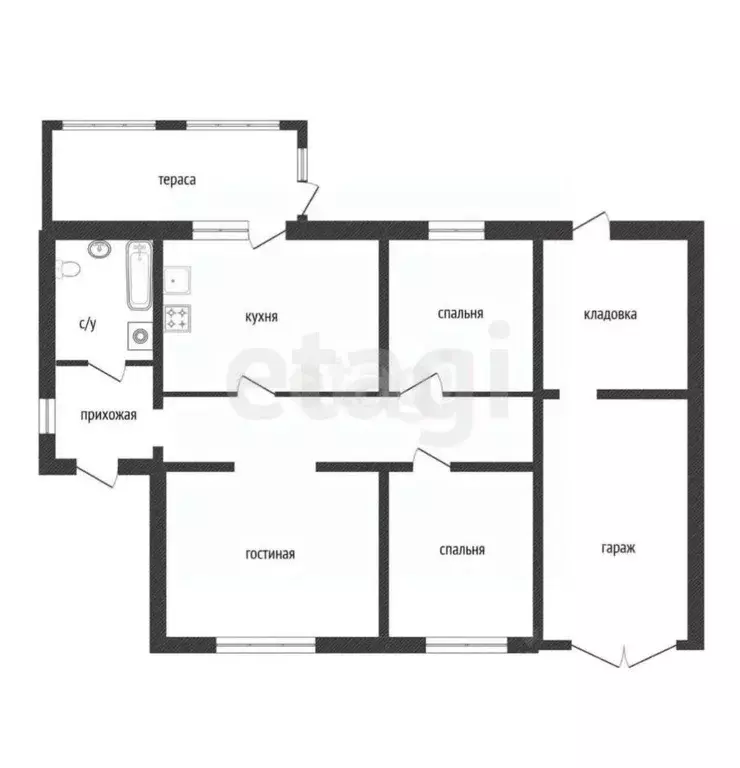 Дом в Белгородская область, Корочанский район, Мелиховское с/пос, с. ... - Фото 2