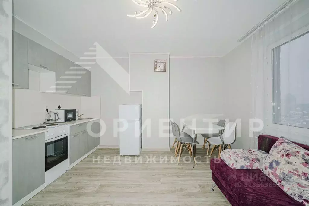 Квартира, 1 комната, 54.9 м - Фото 0