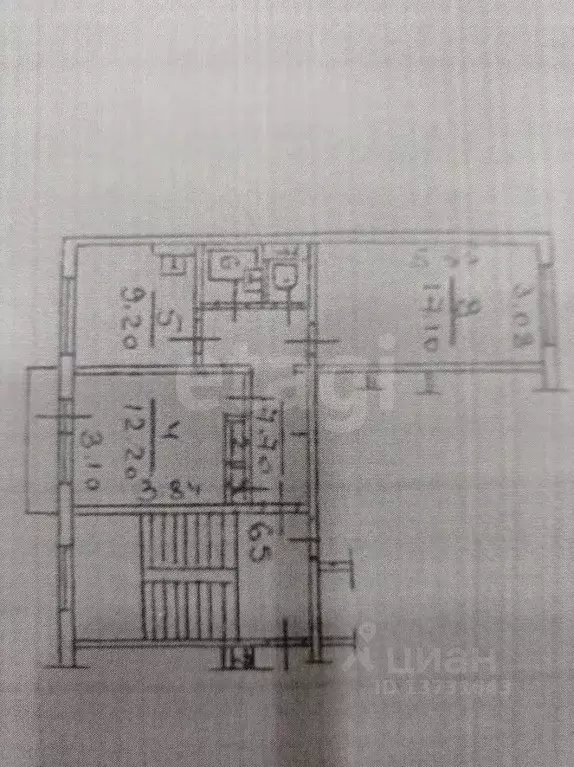 2-к кв. Псковская область, Остров Коммунистическая ул., 3 (49.2 м) - Фото 2