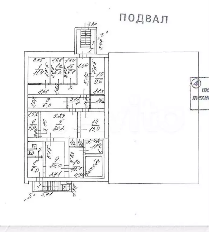 Помещение свободного назначения 200 м - Фото 0