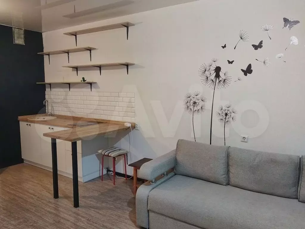 1-к. квартира, 30 м, 6/17 эт. - Фото 0
