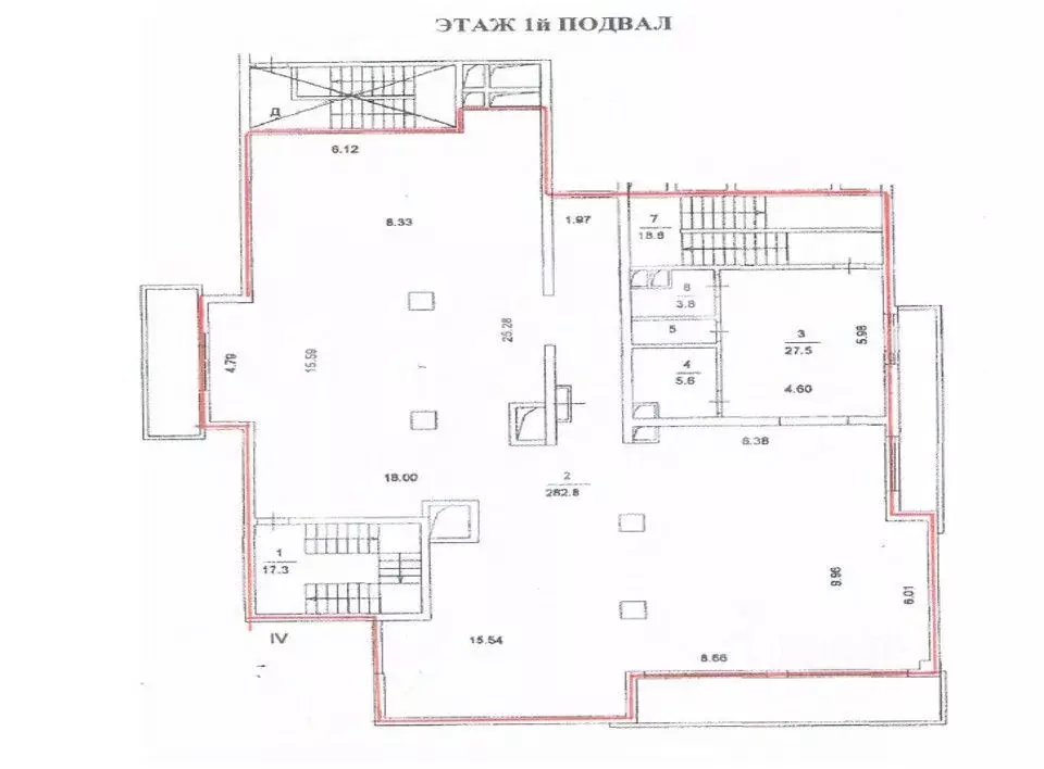 Помещение свободного назначения в Москва Шмитовский проезд, 16С2 (616 ... - Фото 2