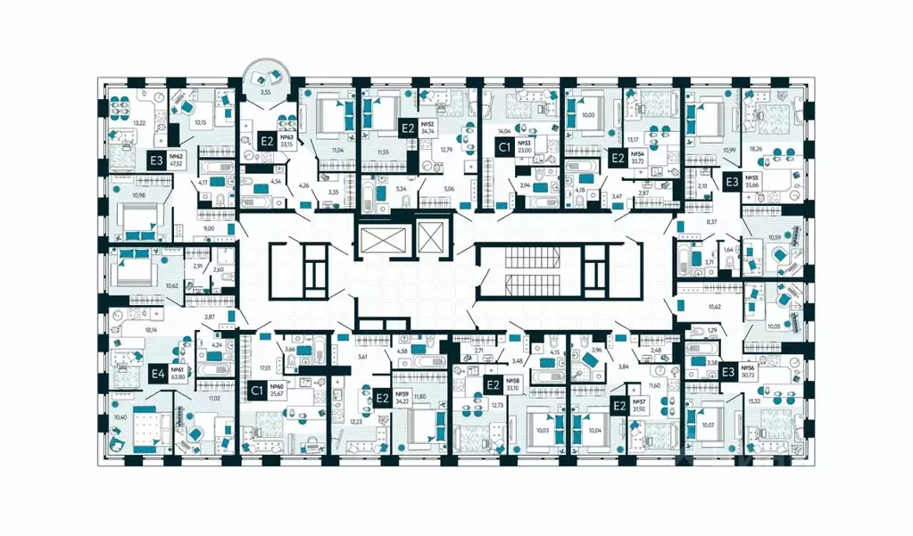 1-к кв. Тульская область, Тула ул. Чмутова, 158Д (33.72 м) - Фото 2