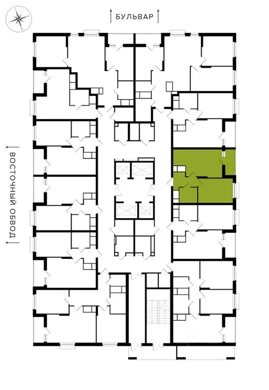 1-к кв. Тульская область, Тула  (39.45 м) - Фото 2