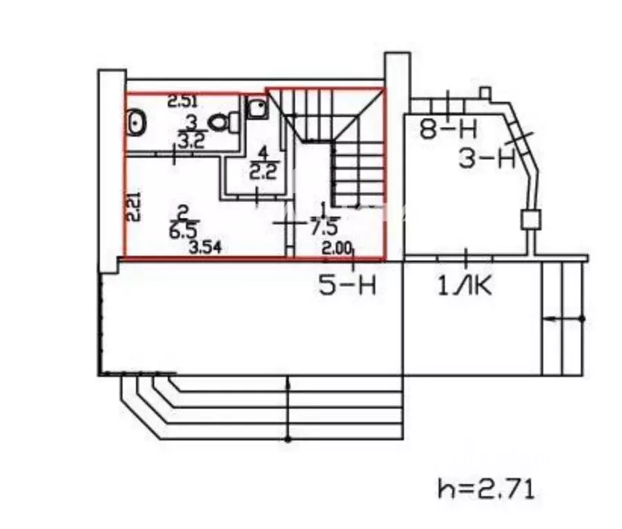 Помещение свободного назначения в Санкт-Петербург просп. Науки, 36 ... - Фото 2