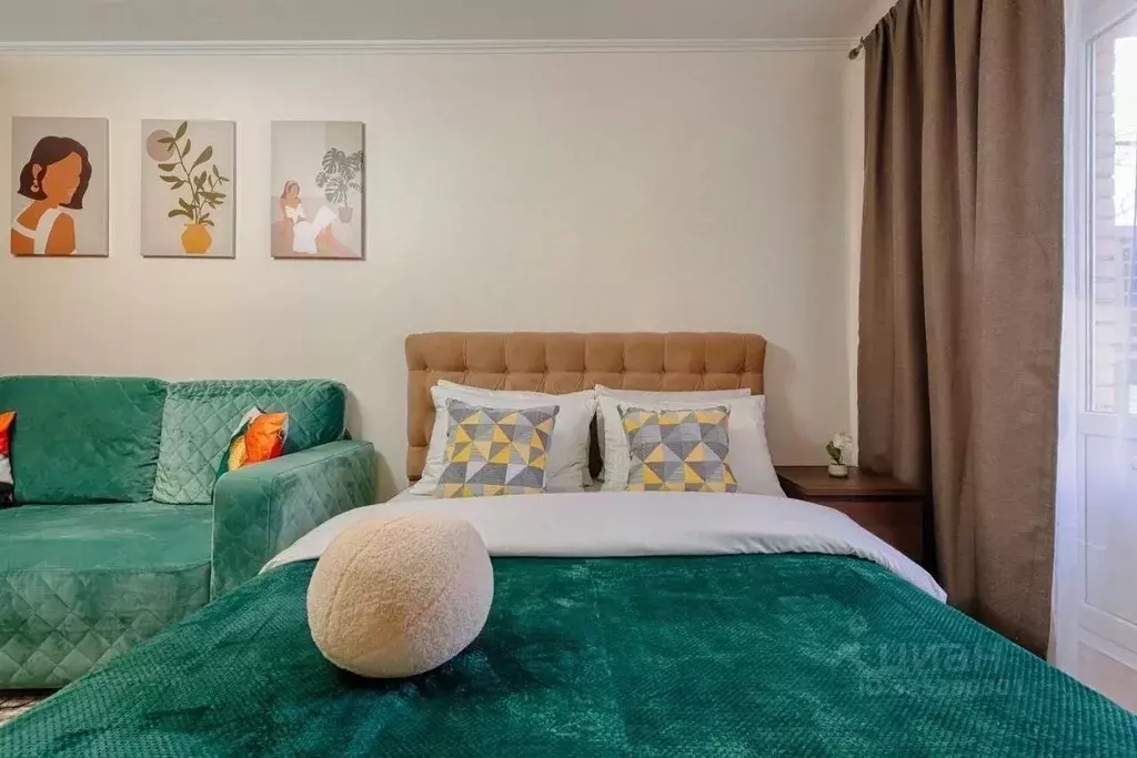 1-к кв. Краснодарский край, Сочи Завокзальный мкр, пер. Трунова, 6к1 ... - Фото 1