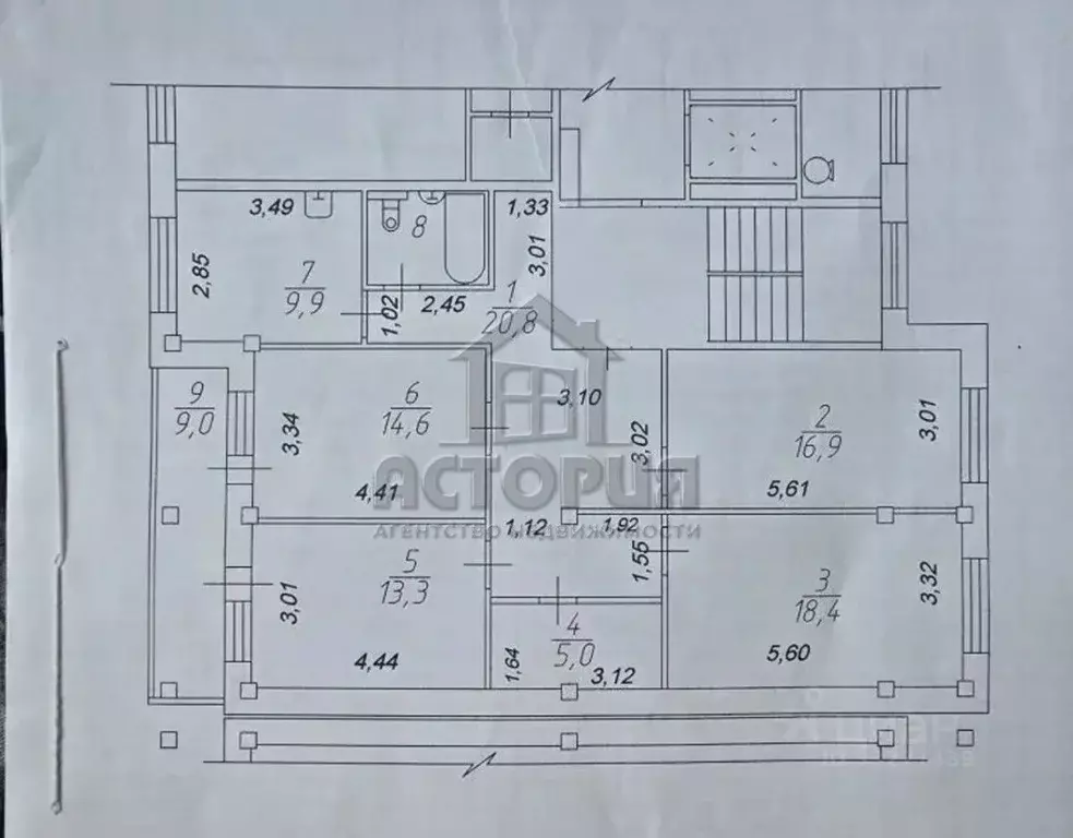 4-к кв. Красноярский край, Сосновоборск ул. Юности, 53 (98.9 м) - Фото 2