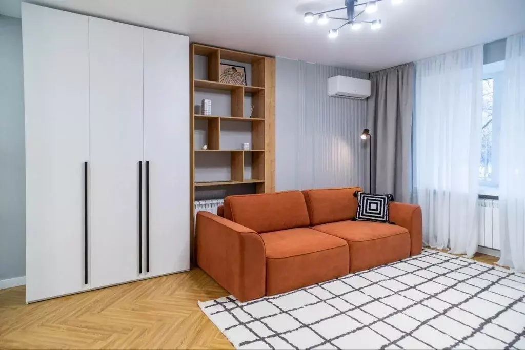 Квартира, 1 комната, 45 м - Фото 1