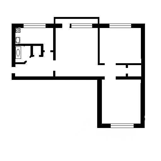 3-к кв. Приморский край, Арсеньев Октябрьская ул., 19/1 (67.1 м) - Фото 1