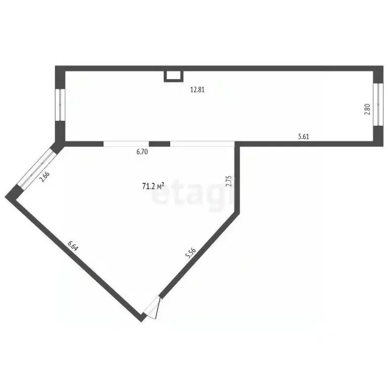 2-к кв. Московская область, Раменское ул. Мира, 4 (71.0 м) - Фото 1