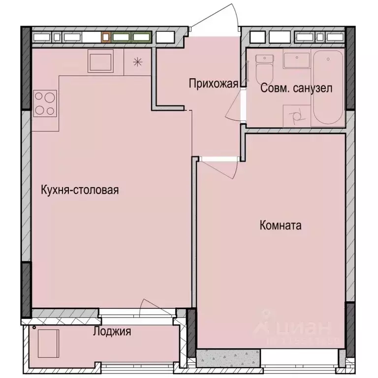 1-к кв. Татарстан, Казань Седьмое Небо жилрайон, Унай жилой комплекс ... - Фото 0