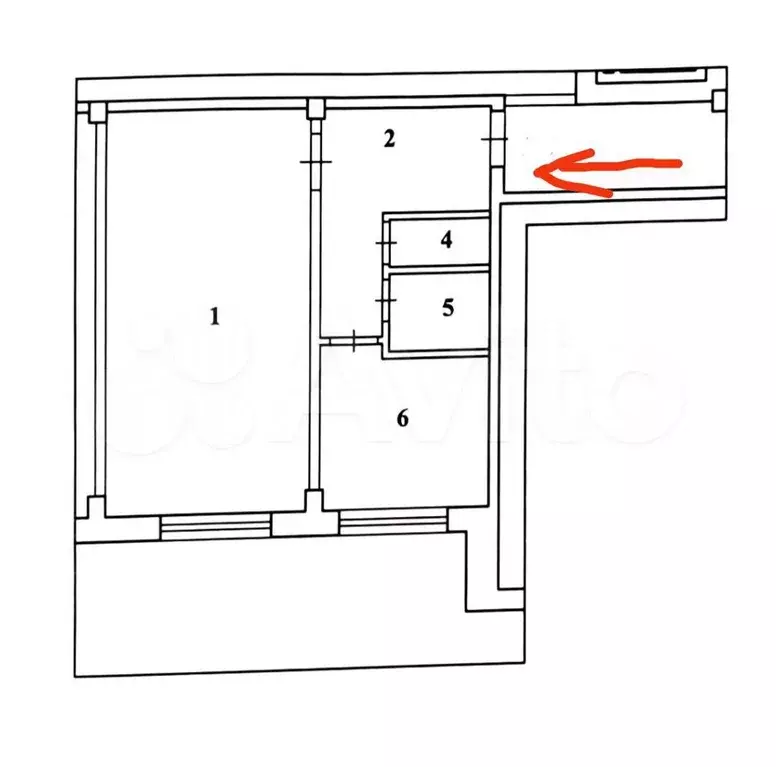 1-к. квартира, 30,7 м, 1/9 эт. - Фото 0