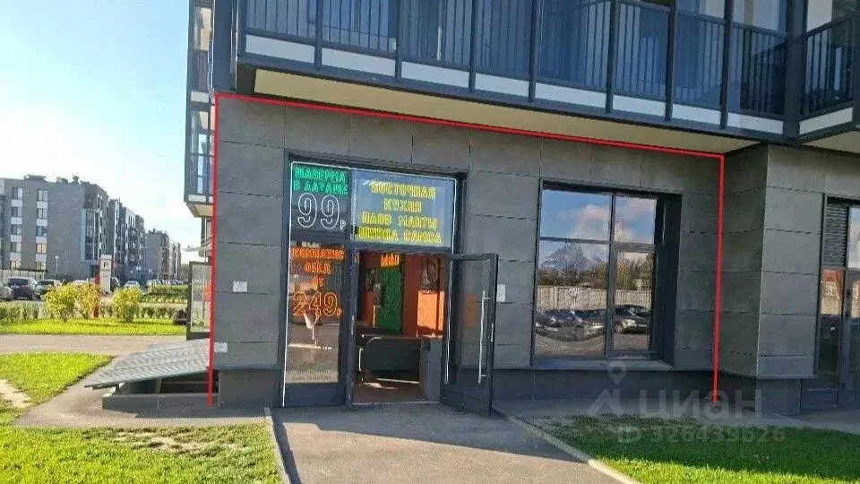 Помещение свободного назначения в Санкт-Петербург Пулковское ш., 95к3 ... - Фото 2