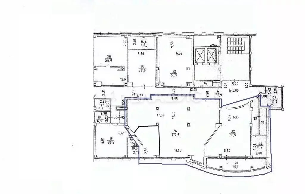 Офис в Новосибирская область, Новосибирск ул. Державина, 28 (258 м) - Фото 1