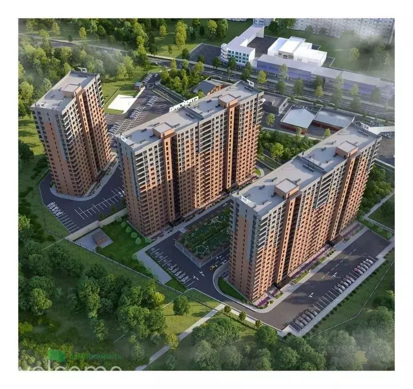 1-к кв. Ставропольский край, Ставрополь № 10 мкр, Квартал 204 жилой ... - Фото 1