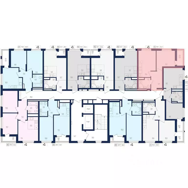 1-к кв. Башкортостан, Уфа бул. Яркий (34.7 м) - Фото 1