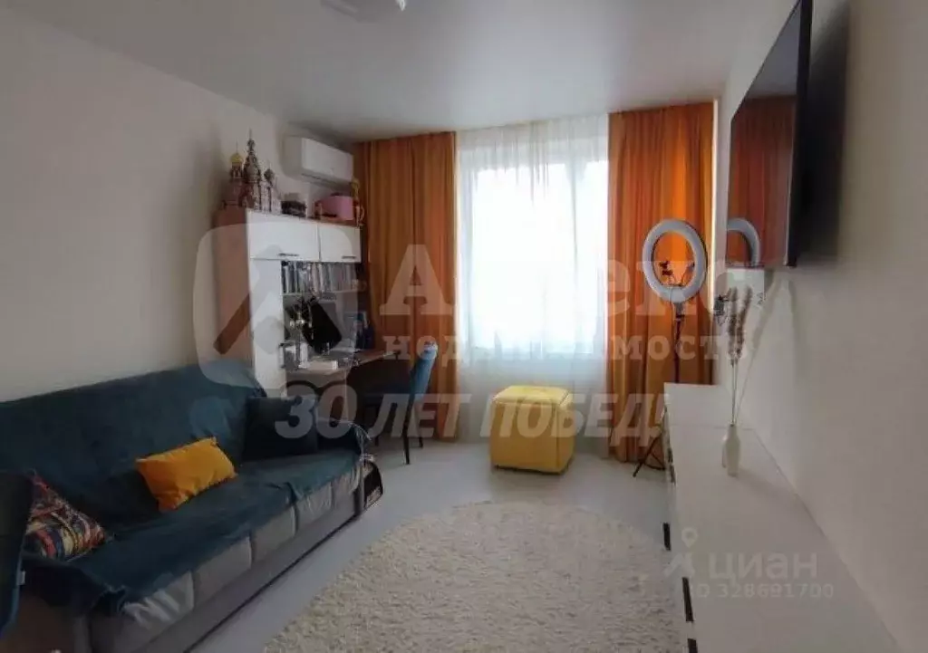 1-к кв. Тюменская область, Тюмень Харьковская ул., 72Б (43.9 м) - Фото 2