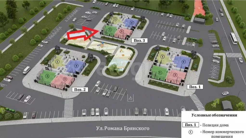 Помещение свободного назначения в Брянская область, Брянск Рассвет-2 ... - Фото 1