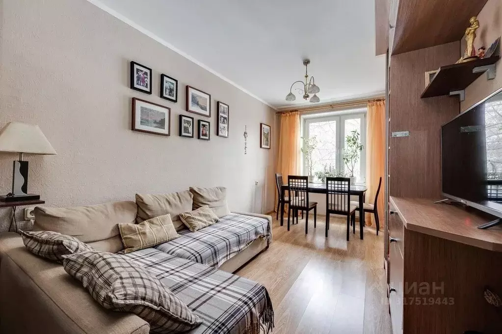 3-к кв. Москва ул. Цюрупы, 11К3 (60.0 м) - Фото 0
