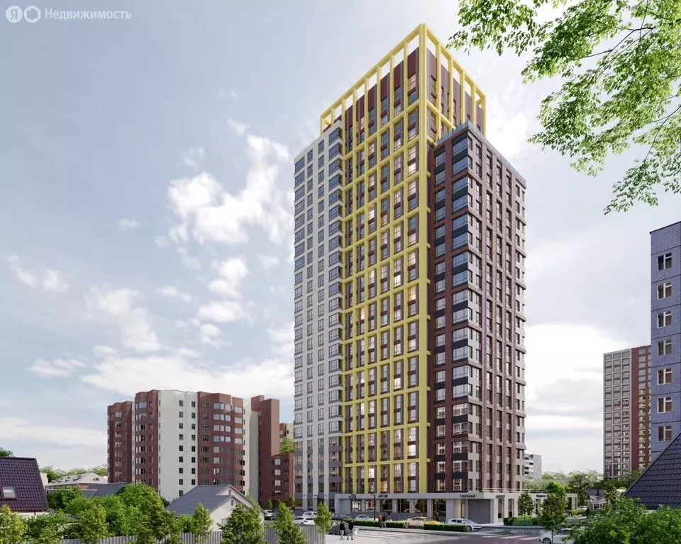 1-комнатная квартира: Рязань, улица 6-я Линия, 27 (34.39 м) - Фото 1