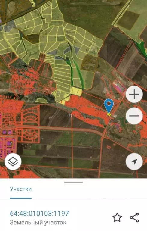 Участок в Саратовская область, Саратов ул. Прохоровская (11.0 сот.) - Фото 2