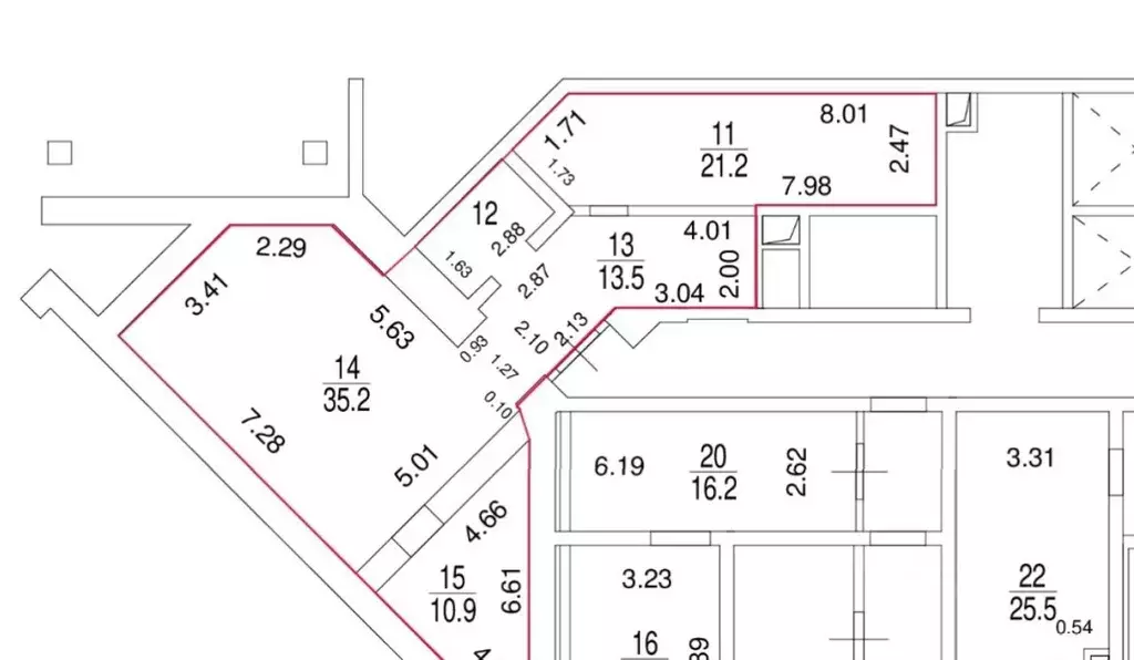 Помещение свободного назначения в Москва просп. Маршала Жукова, 78 (86 ... - Фото 1